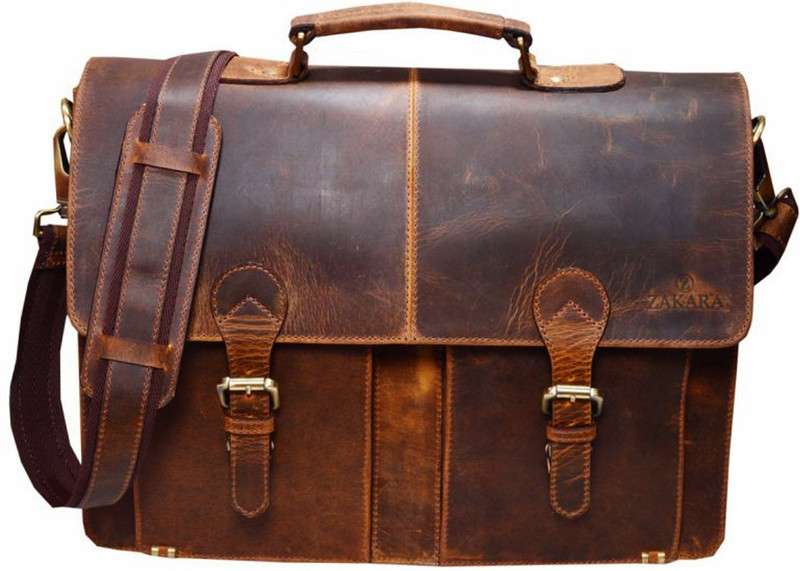Zakara 15 inch Laptop Messenger Bag(Yellow)