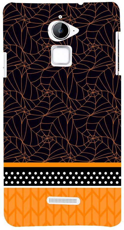 Snapdilla Back Cover for COOLPAD Note 3 LITE, Coolpad Note 3 LITE(Black Background Cool Unique Spider Web Pattern Cool Mobile Pouch)