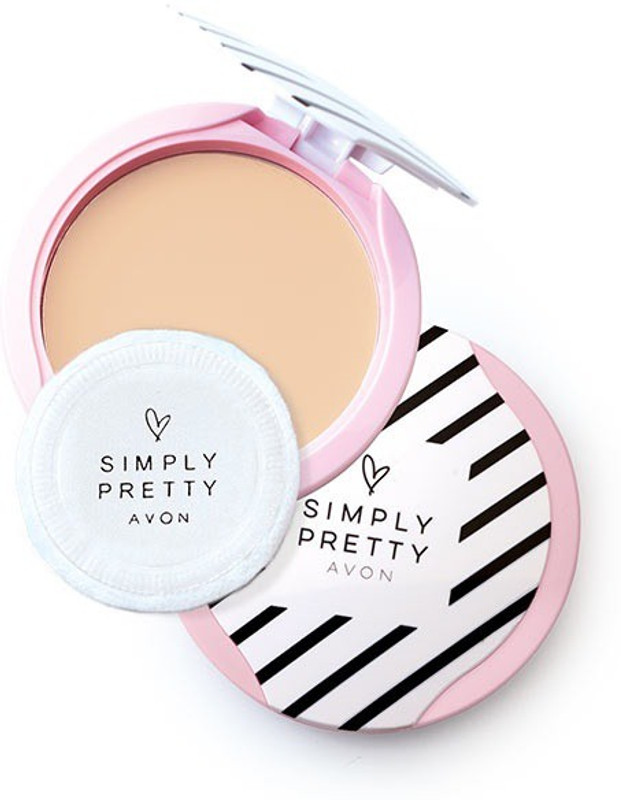 AVON Simply Pretty Shine No More PP 11g - Soft Bisque Compact(Soft Bisque, 11 g)