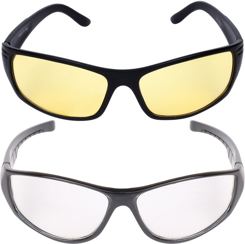 Aligatorr Sports Sunglasses(Yellow, Clear)