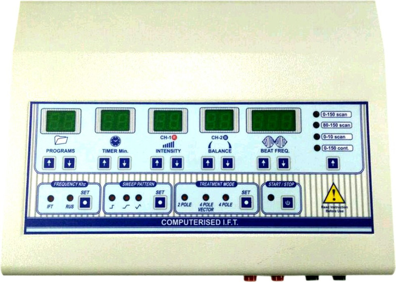 Physiogears IFT 45 PROGRAM PHYSIOTHERAPY Electrotherapy Device(MG-04)