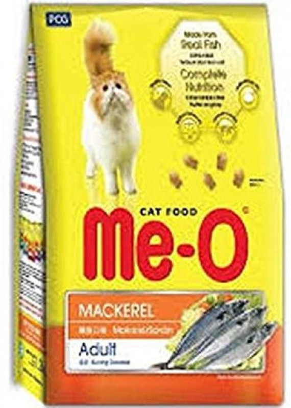 pcg Meo Mackerel Adult Cat Food (3kg) Fish 3 kg Dry Cat Food