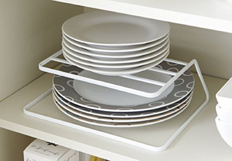 eoan international Plate Stand Single Step- White. Dinner Plate