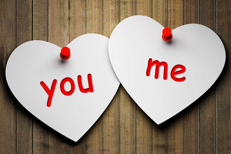 YOU AND ME QUOTES PAPER PRINT POSTER Paper Print(12 inch X 18 inch)
