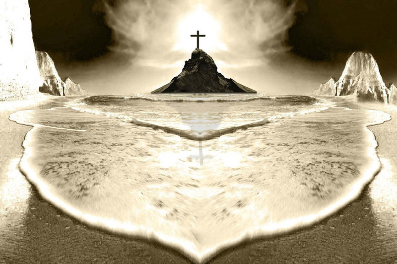 CHRISTIAN CROSS RELIGIOUS PAPER PRINT POSTER Paper Print(12 inch X 18 inch)