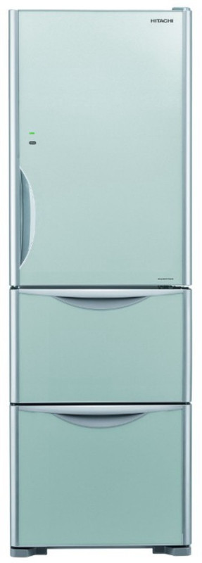 Hitachi 404 L Frost Free Triple Door Refrigerator(Glass Silver, R-SG38FPND)