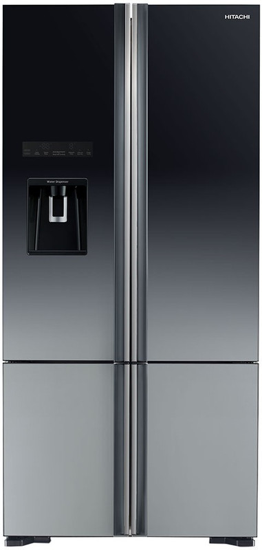 Hitachi 697 L Frost Free French Door Bottom Mount Refrigerator(Grey, R-WB800PND6X-XGR) Hitachi 697 L Frost Free French Door Bottom Mount Refrigerator(Grey, R-WB800PND6X-XGR)