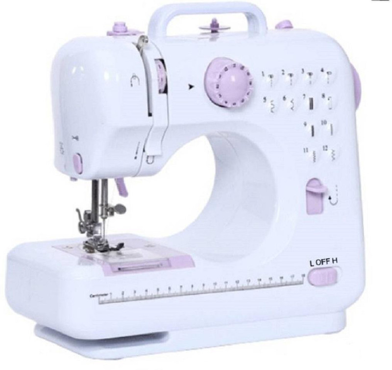 Tradeaiza Tradeaiza™ 10 built-in Stitch Patterns Portable & Compact Multi-Functional Electric sewing Machine Electric Sewing Machine( Built-in Stitches 14)