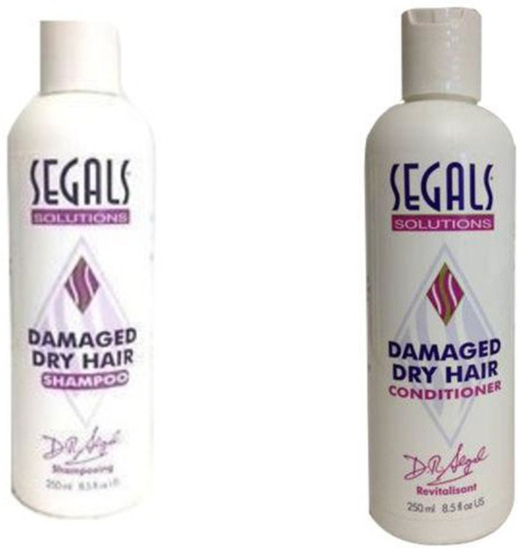 Segals Solutions Segals Damaged / Dry Hair Shampoo and Damaged / Dry Hair Conditioner(500 ml)