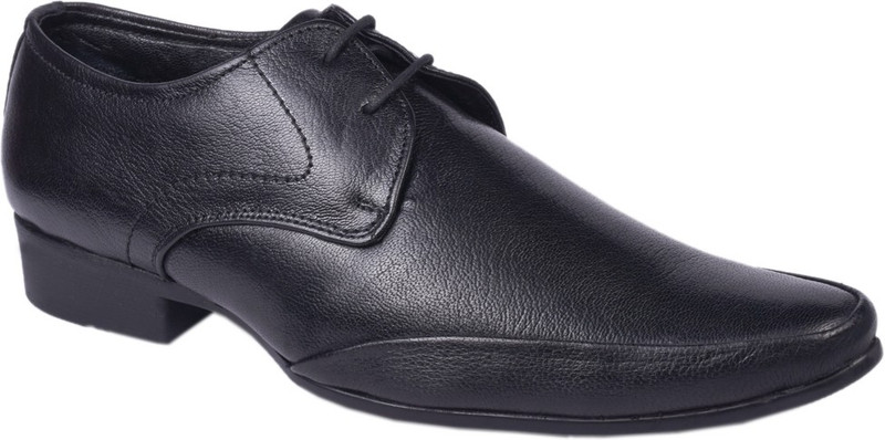 master stroke shoes mw703 Lace Up For Men(Black)