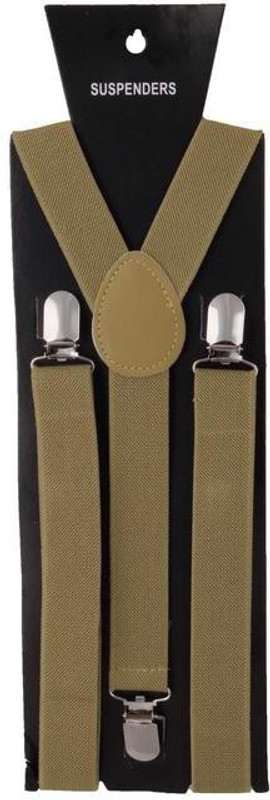 Asraw Y- Back Suspenders for Men(Brown)