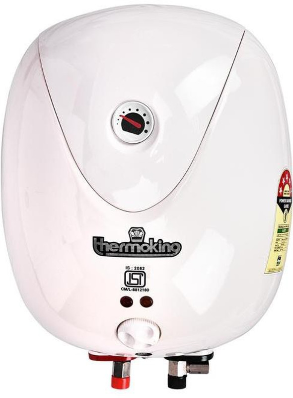 THERMOKING 15 L Storage Water Geyser (SPECTRA SERIES WHITE 15 LTR, White)