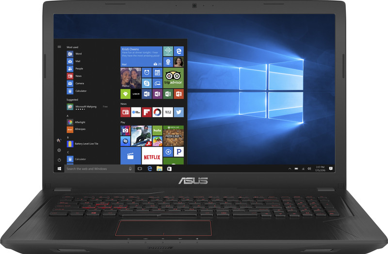 Asus FX553 Core i7 7th Gen - (8 GB/1 TB HDD/Windows 10/4 GB Graphics) FX553VE-DM318T Gaming Laptop(15.6 inch, Black, 2.5 kg) RS.69990 (33.00% Off) - Flipkart