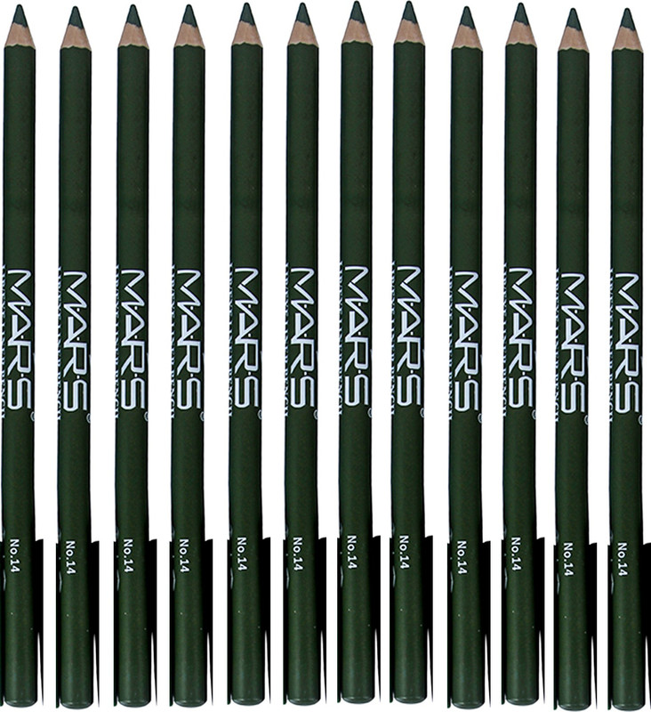 Mars EYELiner Pencil With Aloevera and Vitamin E 12 g(Forest Green)