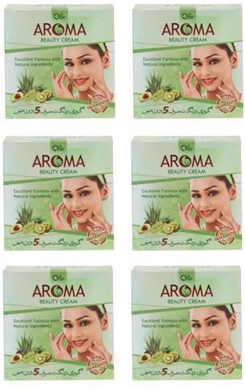 olla Aroma Beauty Cream 6Pcs Removes Freckles, Pimples, Dark Spots(30 g)