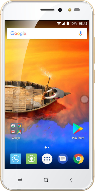 Intex Aqua Lions X1+ (Champagne, 32 GB)(3 GB RAM)