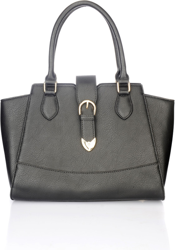 Satya Paul Women Black Satchel