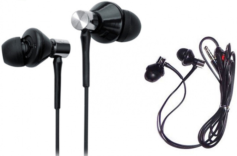 shar Ubon 1.085 Max In Ear Wired Earphones With Mic Wired Headset with Mic(Black, In the Ear)