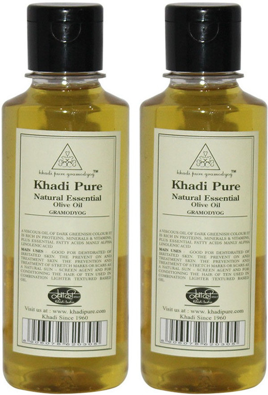 Khadi Pure Herbal Natural Essential Olive Oil(420 ml)