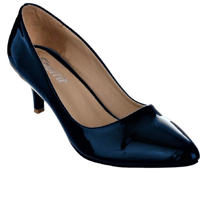 sherrif shoes Women Maroon Heels