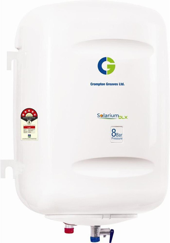 Crompton 15 L Storage Water Geyser (Solarium DLX, Ivory)