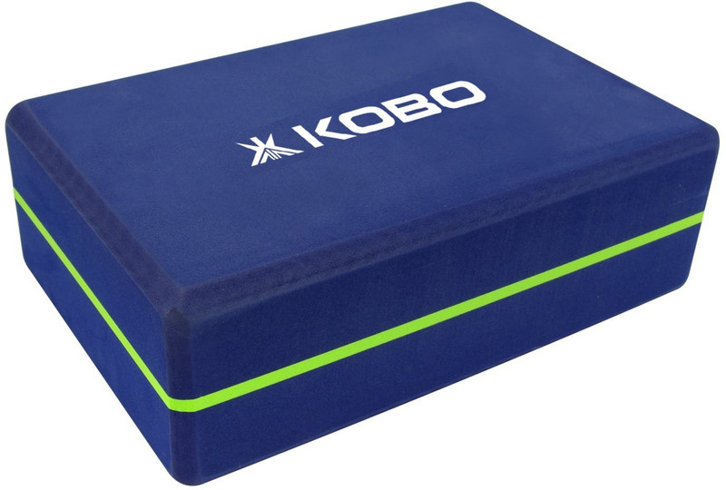 KOBO Kobo Yoga-Blocks 9''x 6"x 3"-Pack of One Yoga Blocks(Blue Pack of 1)