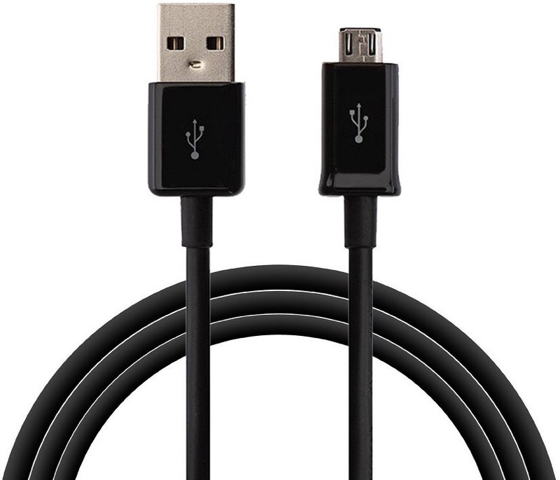 CA2Z Flat Charger & Sync USB Cable Power Cord(Compatible with Android Phones, Samsung, Mi, Black)