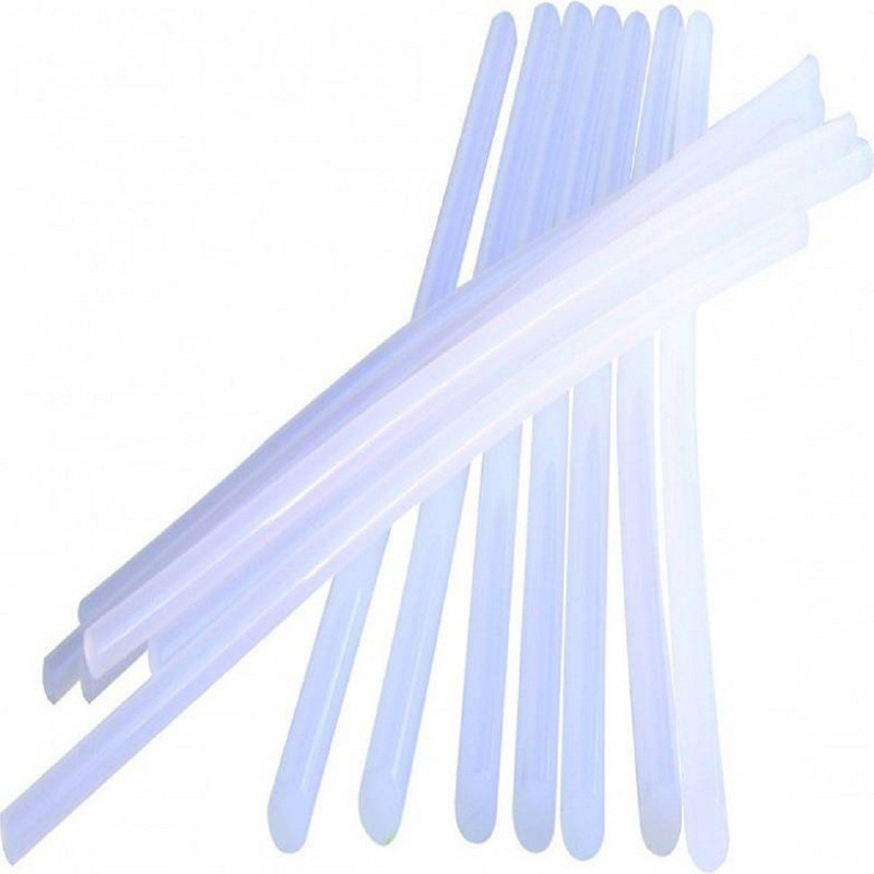 provouge white transprent 12 pcs easy use in glue gun white transprent - 40 ml
