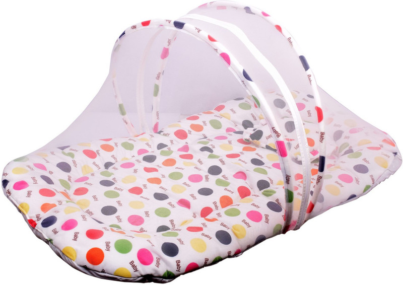 Momsyard Nylon Infants KT-01WP Mosquito Net(White Polka) Momsyard Nylon Infants KT-01WP Mosquito Net(White Polka)