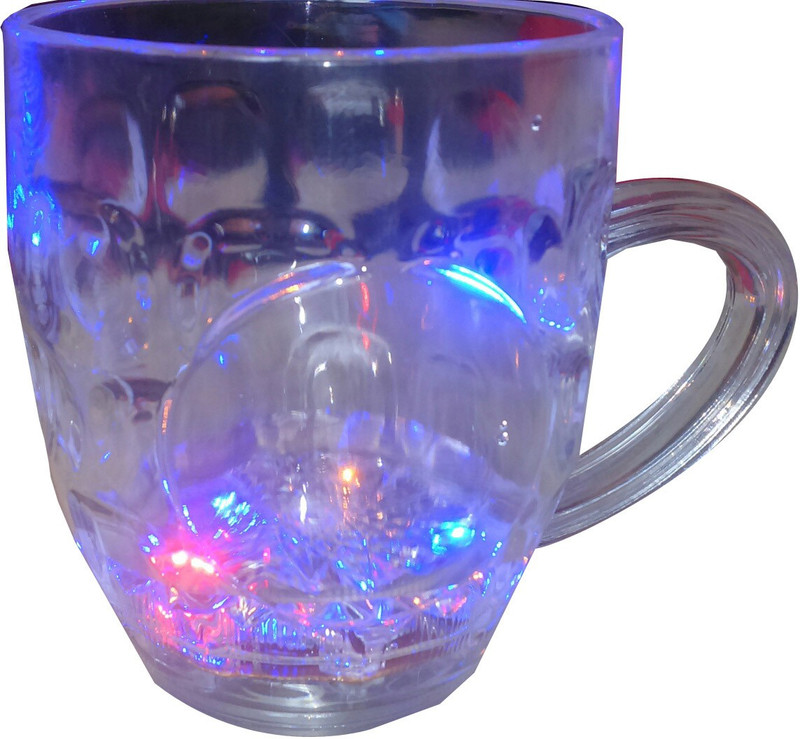 sellersindiya MAGIC MUG, INDUCTIVE SEVEN RAINBOW COLORED LED MUG Plastic Mug(150 ml)