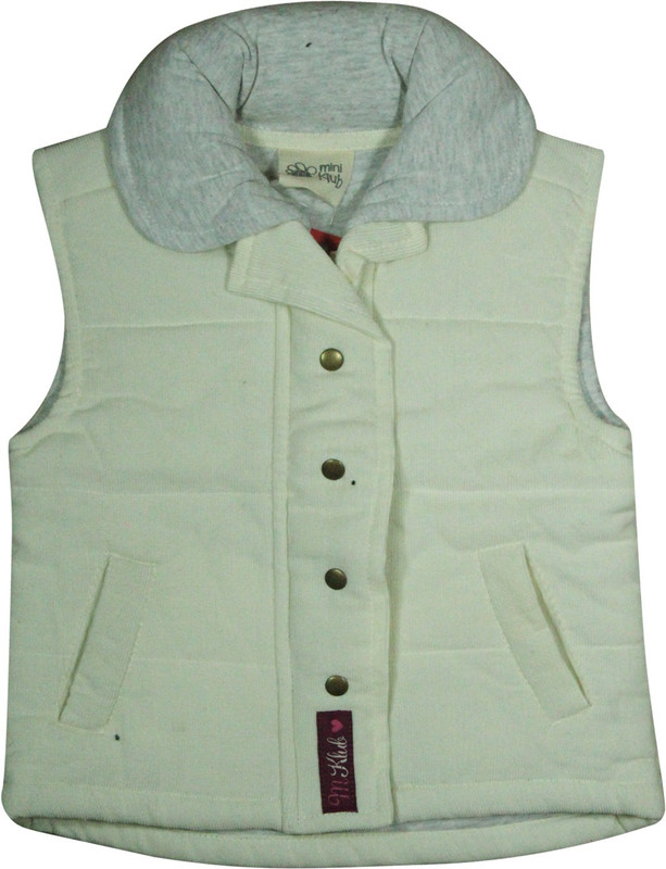 FS Mini Klub Sleeveless Printed Baby Girls Jacket
