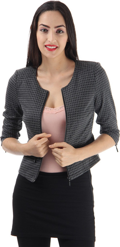 Only Half Sleeve Solid Women Jacket