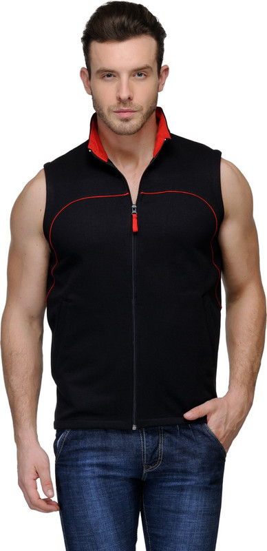 Scott International Sleeveless Solid Men Jacket