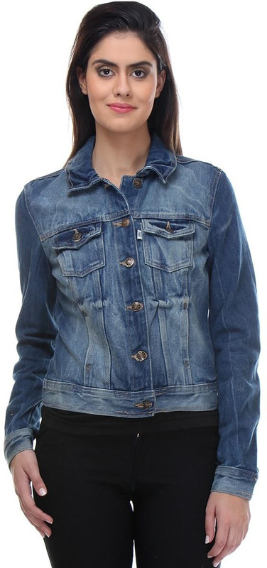 Kotty Full Sleeve Solid Women Jacket