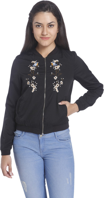 Only Full Sleeve Embroidered Women Jacket