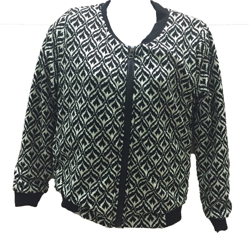 Dovekie Full Sleeve Self Design Women Jacket
