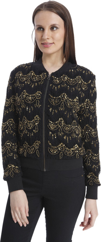 Vero Moda Full Sleeve Embellished Women Jacket