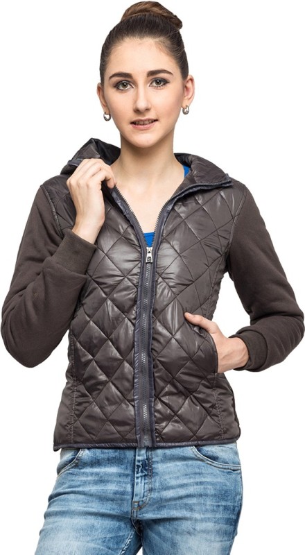 Campus Sutra Full Sleeve Solid Women Fleence Jacket