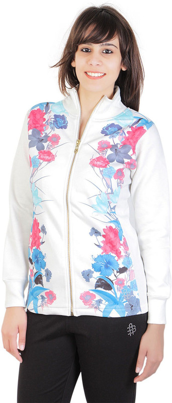 Bongio Full Sleeve Floral Print Women Jacket