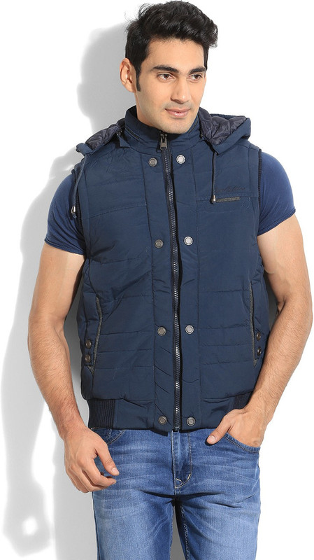 Fort Collins Sleeveless Solid Men Quilted Jacket