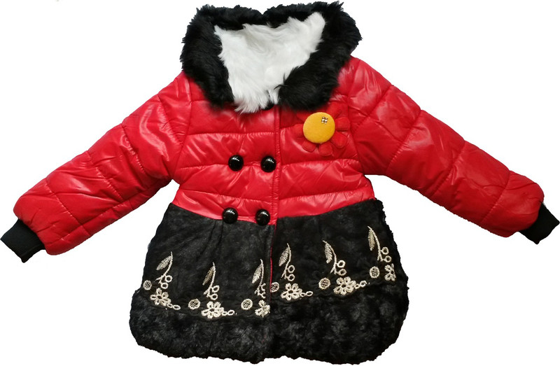Fusion Fashion Full Sleeve Solid Baby Girls Jacket