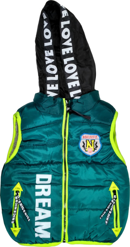 Fusion Fashion Sleeveless Solid Baby Boys Jacket