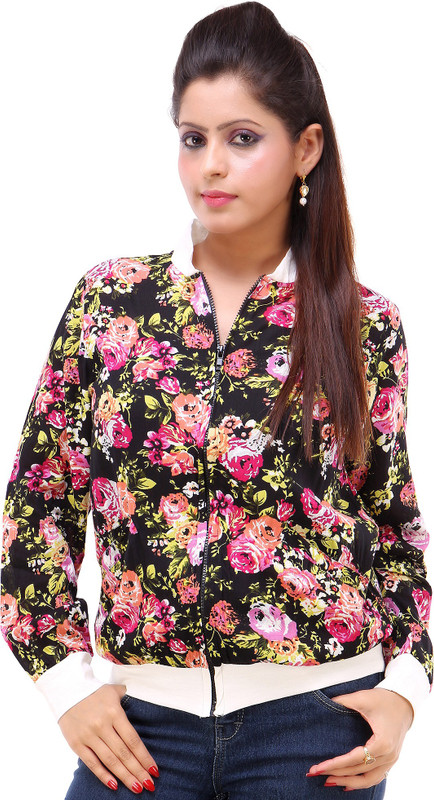 Kashana Fashions Full Sleeve Floral Print Women Jacket