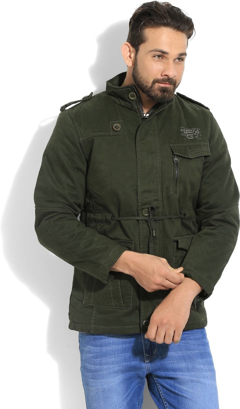 Fort Collins Full Sleeve Solid Men Quilted Jacket