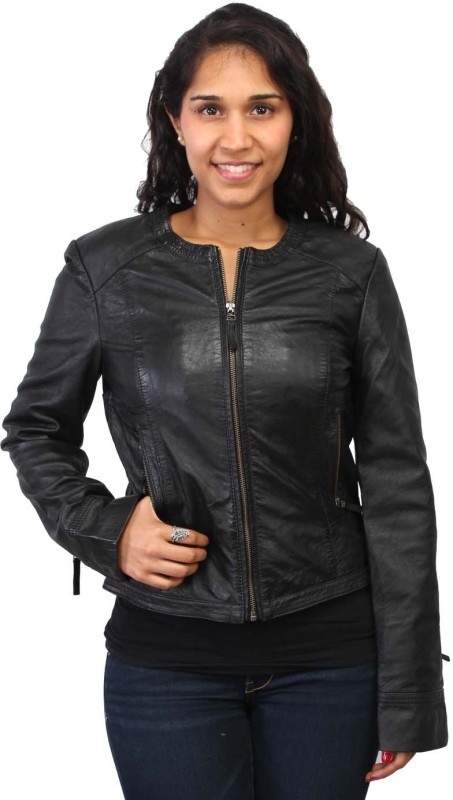 Bare Skin Full Sleeve Self Design Women Jacket