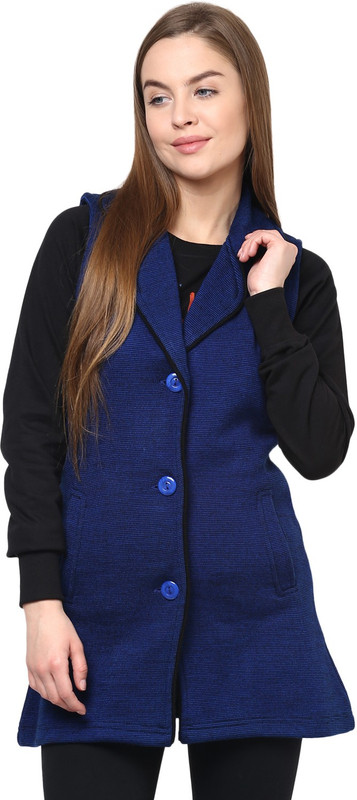 Cayman Sleeveless Solid Women Jacket