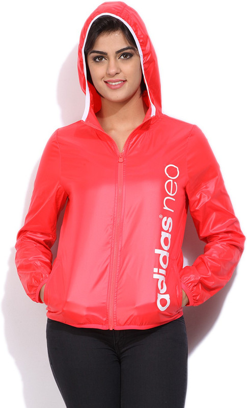 ADIDAS Full Sleeve Printed Women Sports Jacket