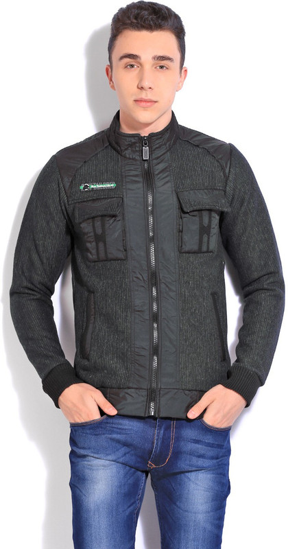 Fort Collins Full Sleeve Solid Men Casual Jacket