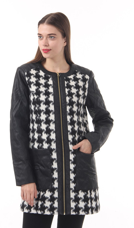 Vero Moda Full Sleeve Houndstooth Women Jacket