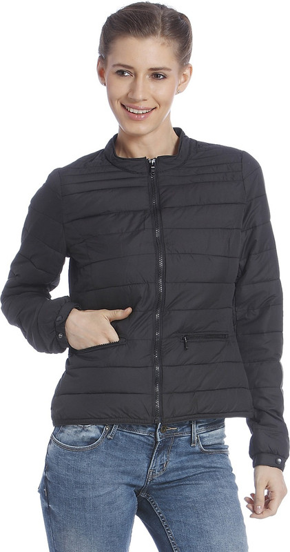 Only Full Sleeve Solid Women Bomber s Jacket